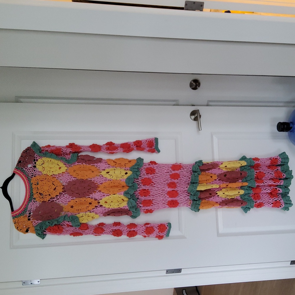 CeliaB Crochet Maxi Dress - Picture 8 of 16